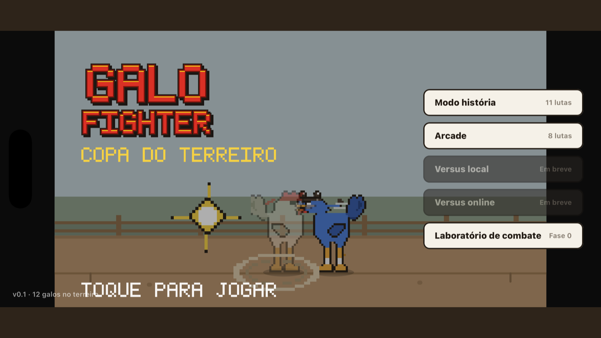 Tela de abertura